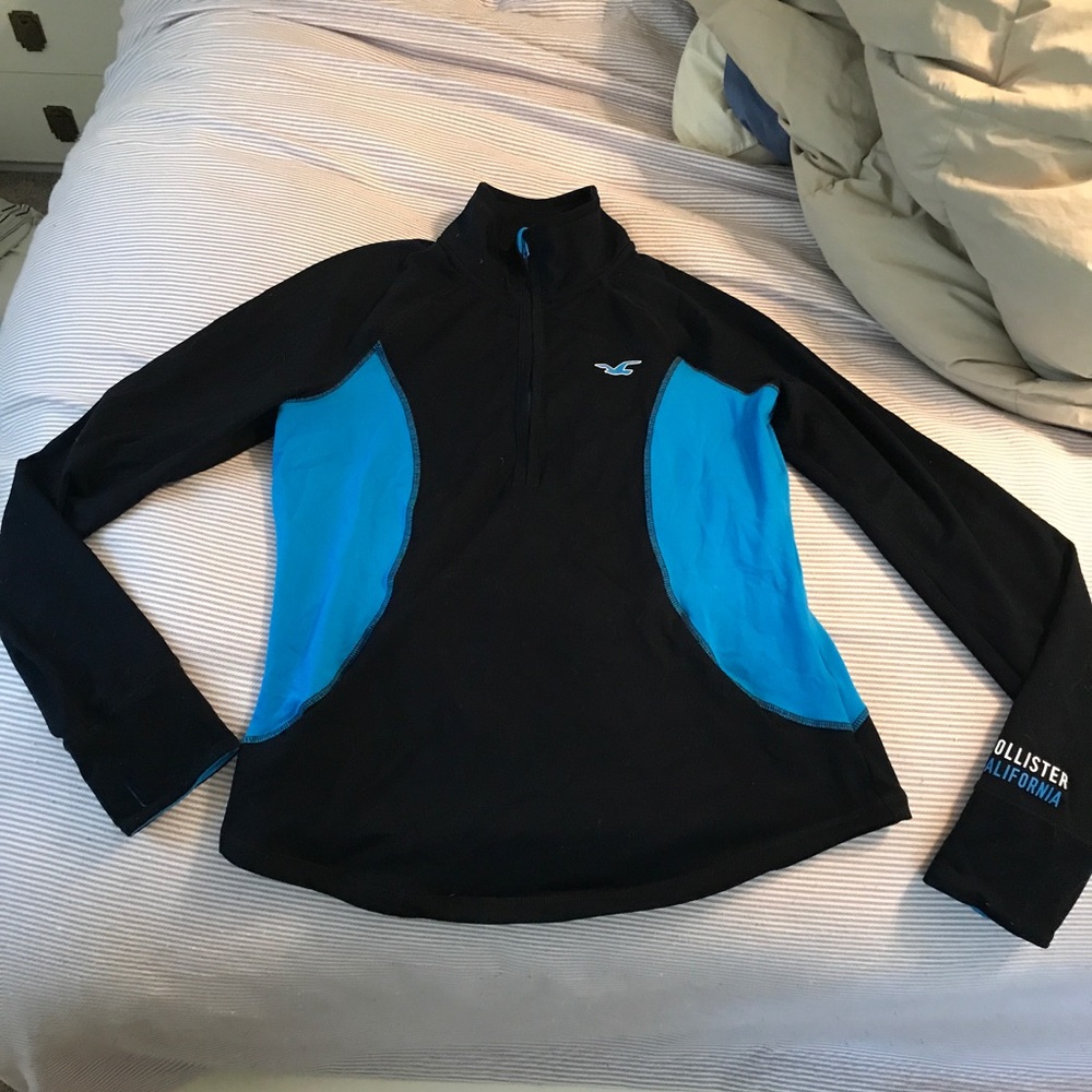 Hollister active 3/4 zip up